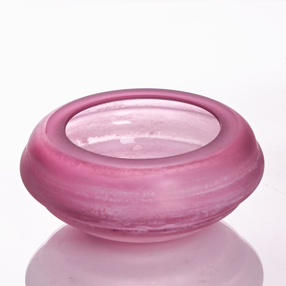 Bowl - Vetro a scavo (excavated). Cenedese, Murano 1950s-1980s. (1 of 2)