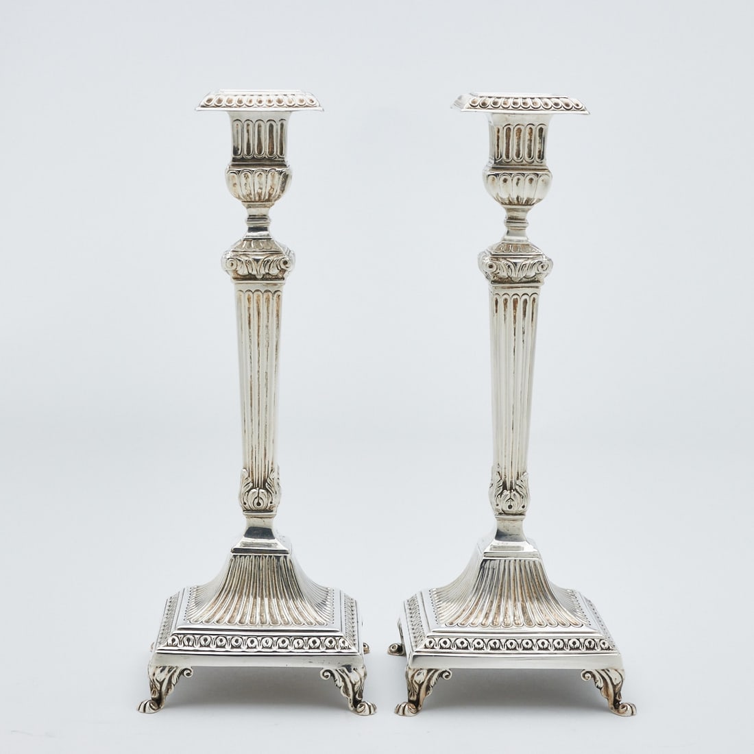Pair of table candlesticks in Empire style (1 of 1)