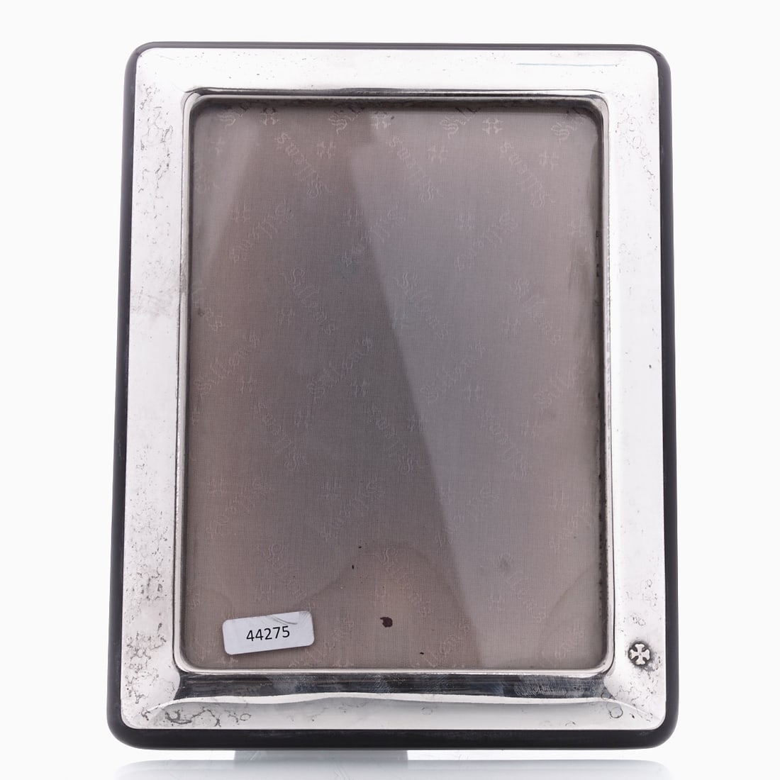 Photo Frame: Photo Frame Silver-plated. H. 21 cm. Inside 16.5 x 12 cm.