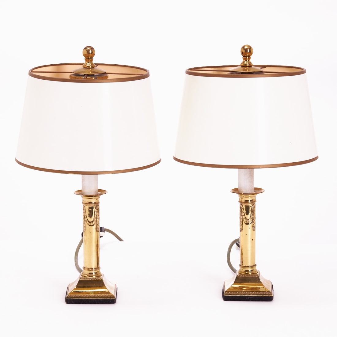 Pair of Empire-style table lamps (1 of 2)