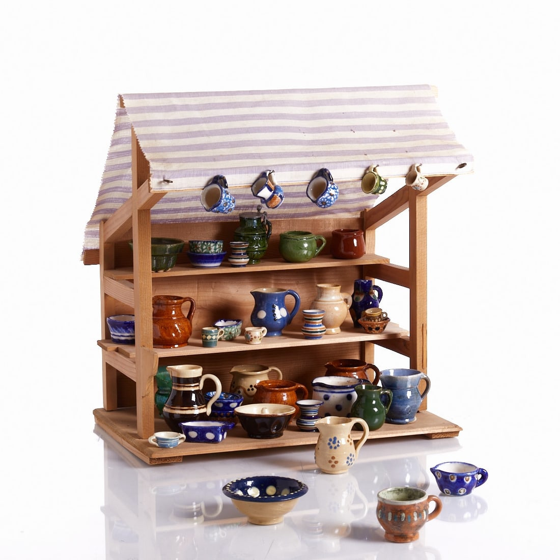 Miniature Ceramic Sales Stand (1 of 1)