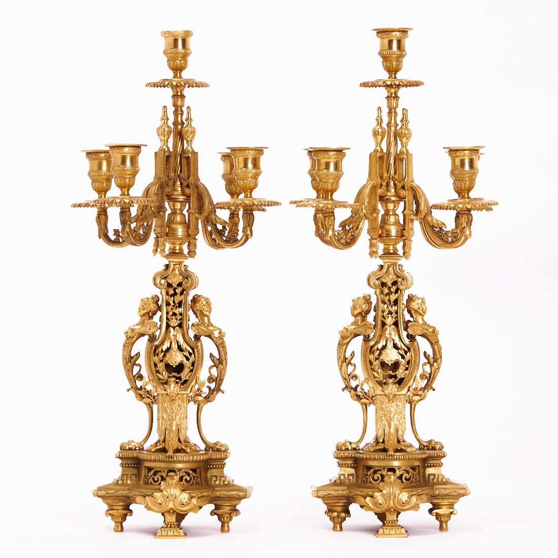 Pair of Empire Candelabra (1 of 4)