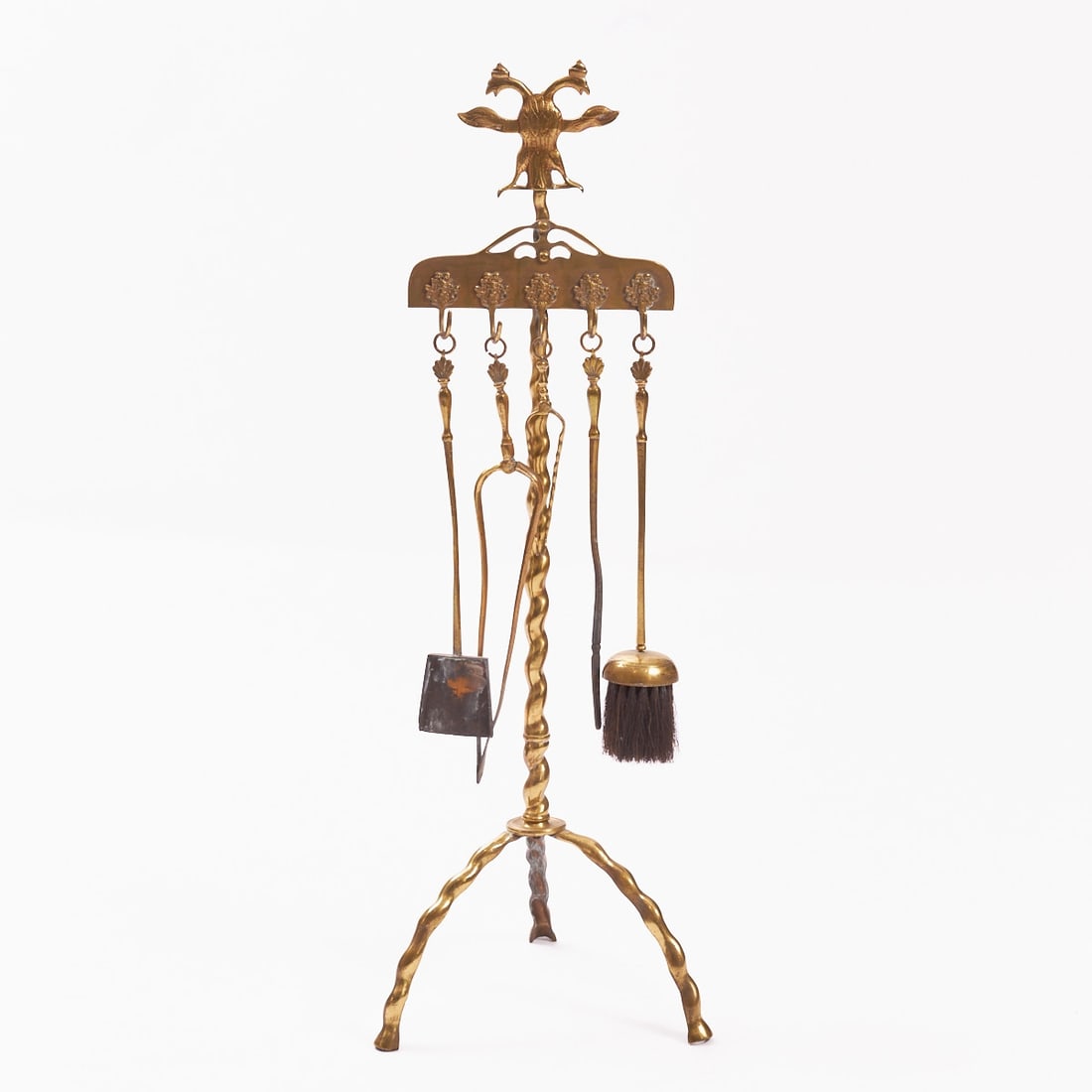 Antique Fireplace Tools in Florentine Style (1 of 1)
