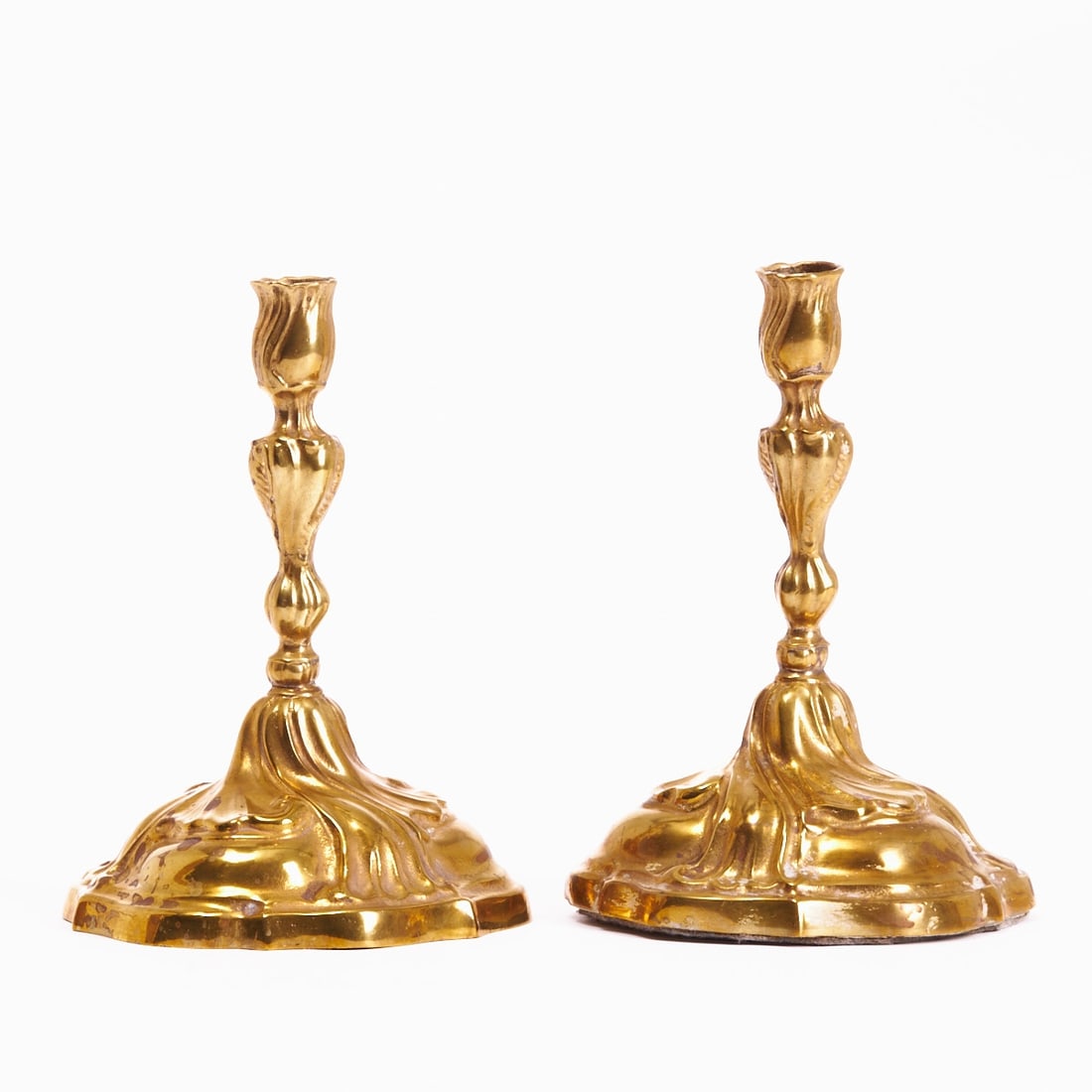 Pair of Bronze Candlesticks (1 of 2)