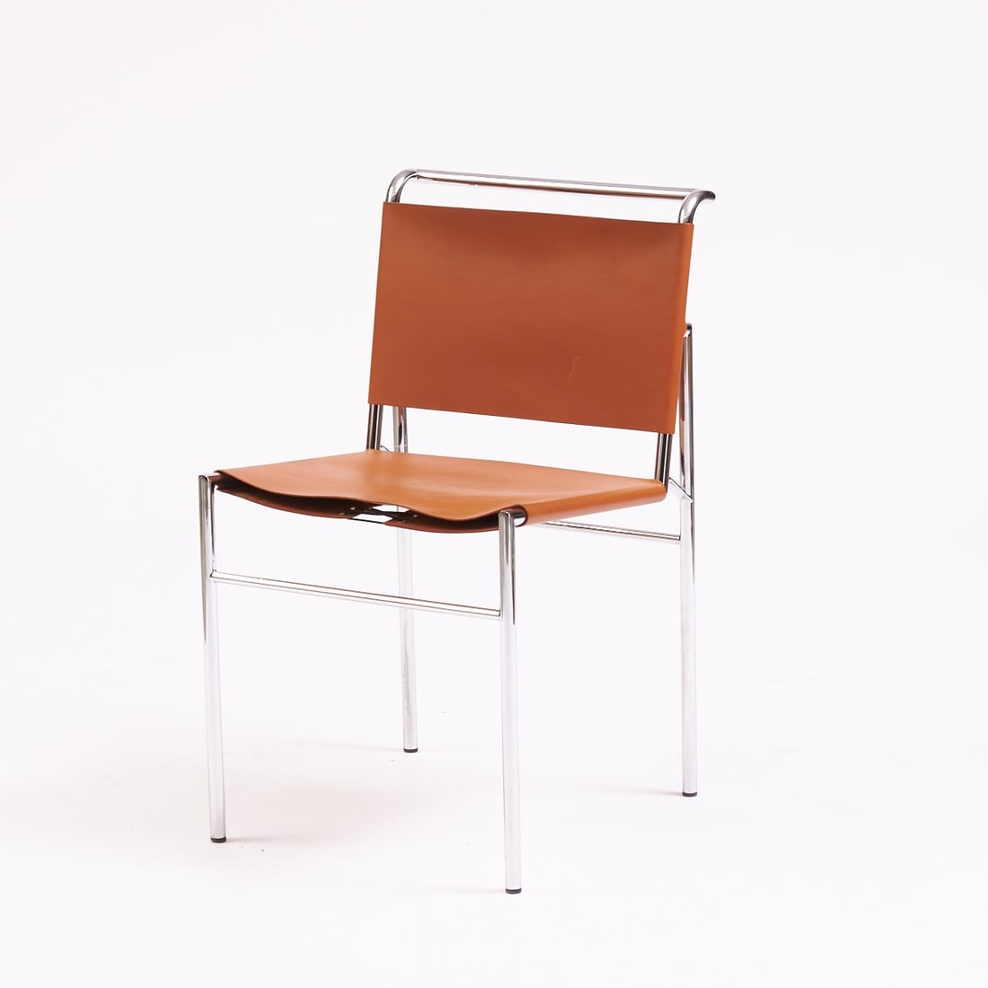 Roquebrune Chair: Roquebrune Chair ClassiCon. Design: Eileen Gray. Steel tube. Leather. 45/80 x 457 x 46 cm. Eileen Gray created this significant design in 1927.