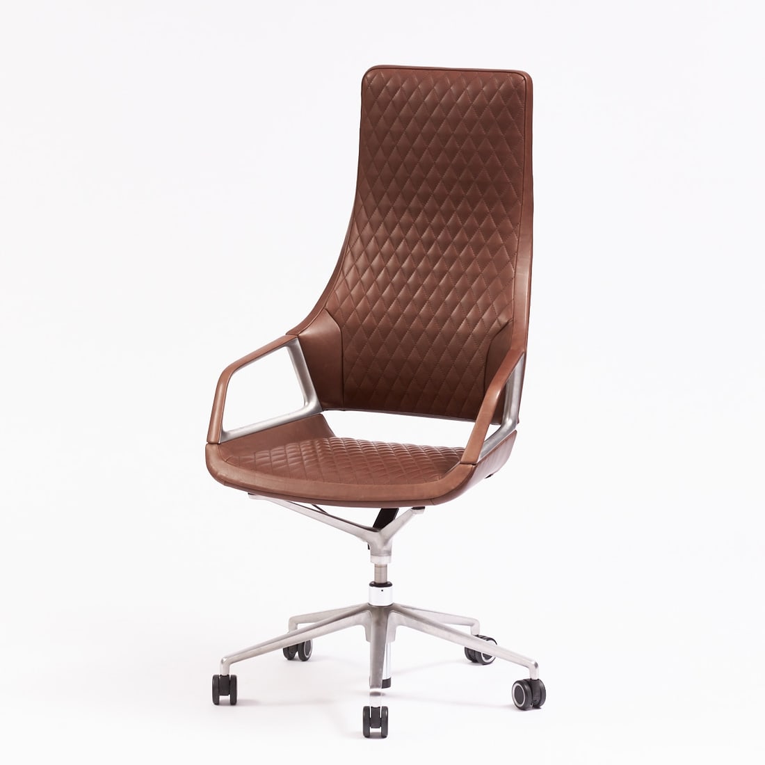 Desk Chair Graph Iconic: Desk Chair Graph Iconic Wilkhahn. Design: Jehs + Laub. Leather. Metal. 51/130 x 60 x 54 cm. To celebrate its 10th anniversary, the design duo jehs+laub expanded the success story of the Graph