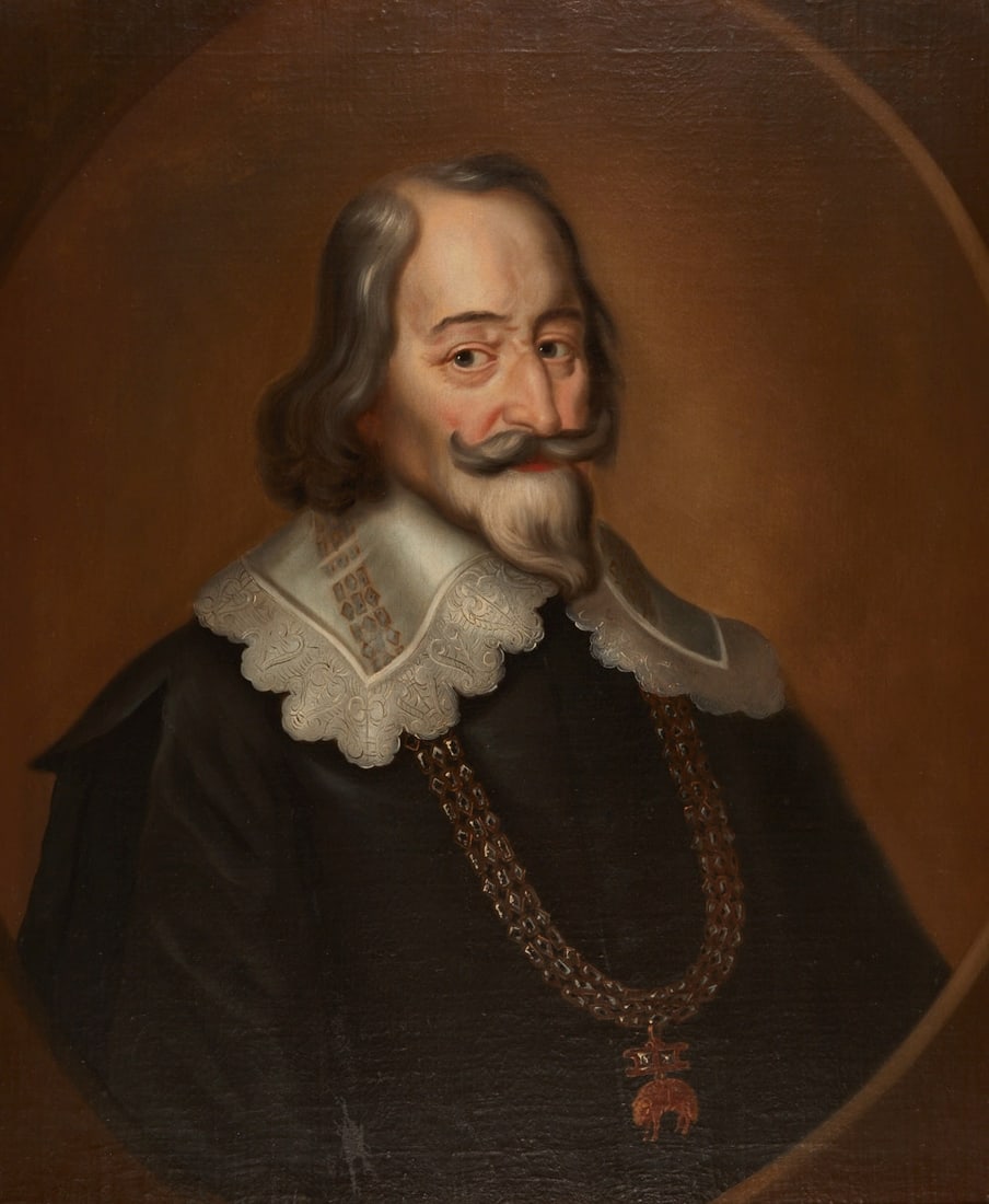 Joachim von Sandrart, after: Joachim von Sandrart 1606 Frankfurt am Main - 1688 Nuremberg after - Maximilian I (1573-1651), Elector of Bavaria - Oil/canvas on wood. 77 x 63.5 cm. 92 x 78 cm (dimensions with frame). Frame. - Lit.: