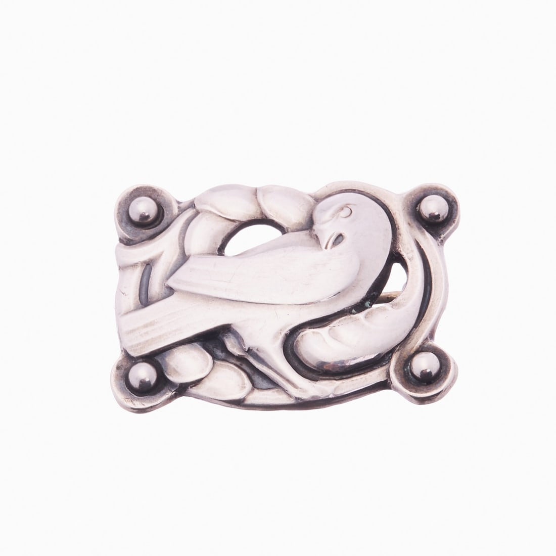 GEORG JENSEN - Art Nouveau Brooch Model 111 (1 of 1)
