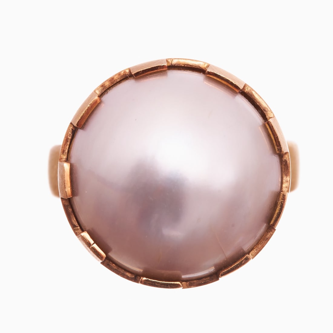 Designer Ring with Large Mab?© Pearl (1 of 3)
