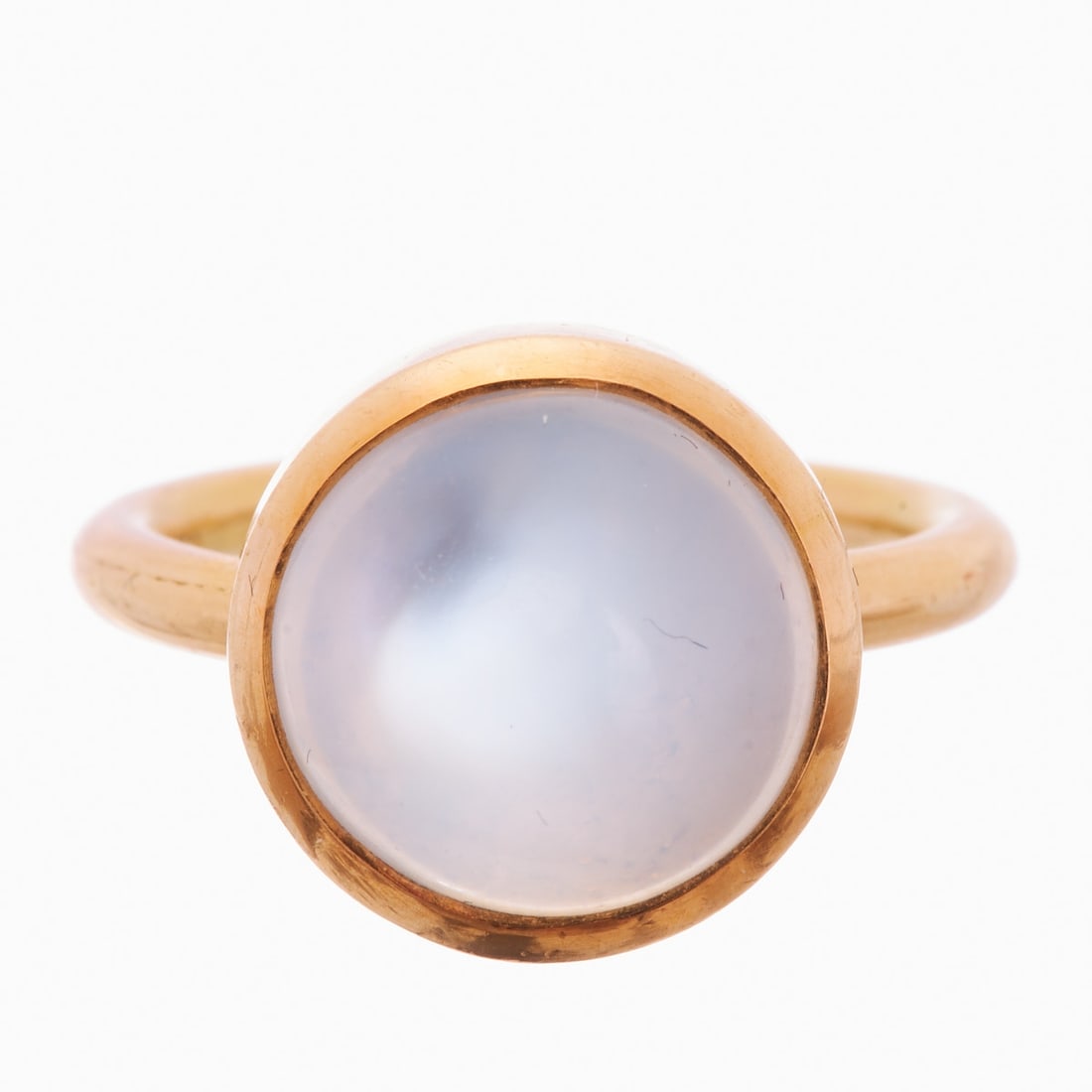 Designer Ring with Moonstone in Pomellato Style (1 of 2)