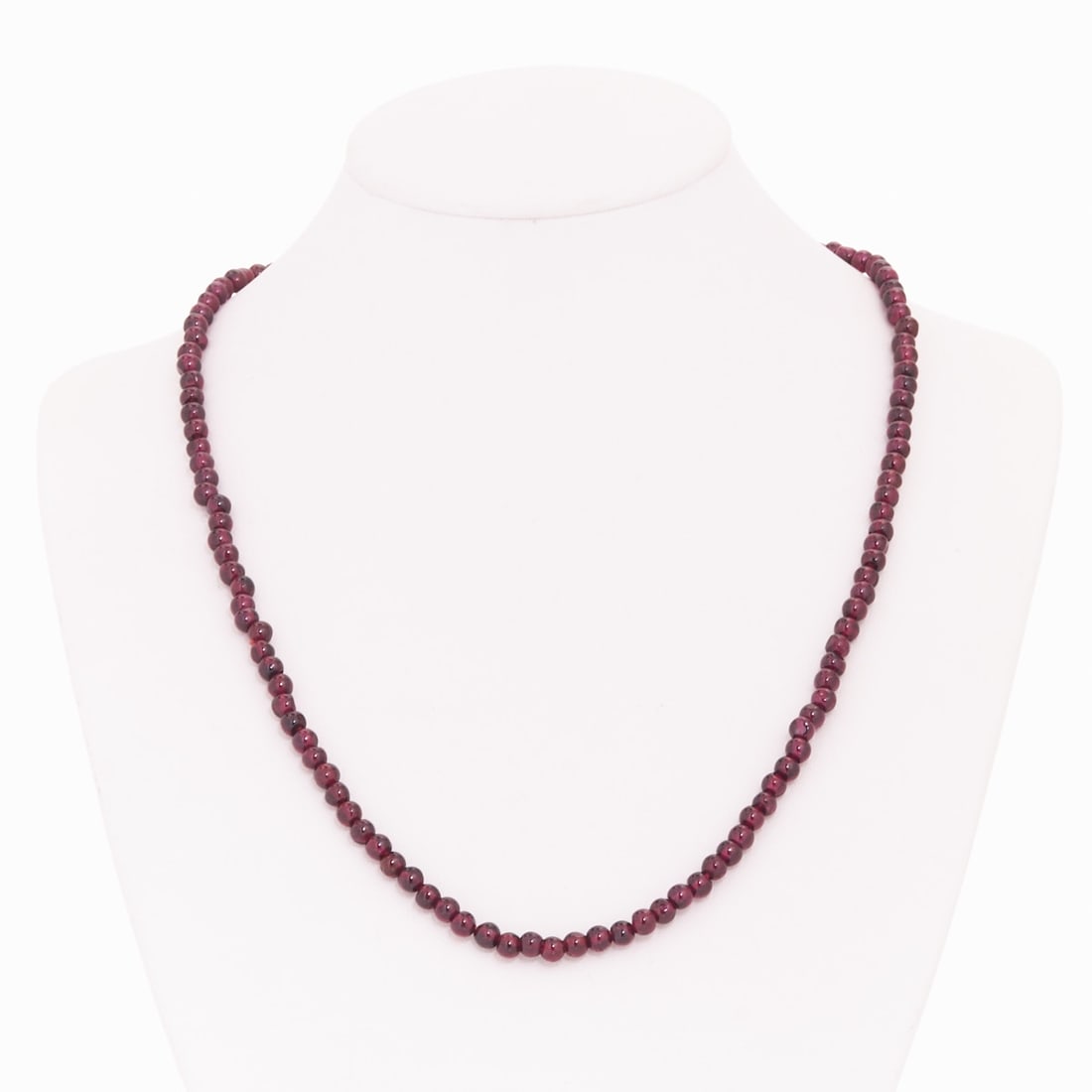 Modern Garnet Necklace (1 of 1)