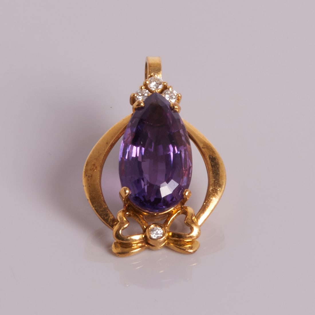 Dark Amethyst Pendant (1 of 1)