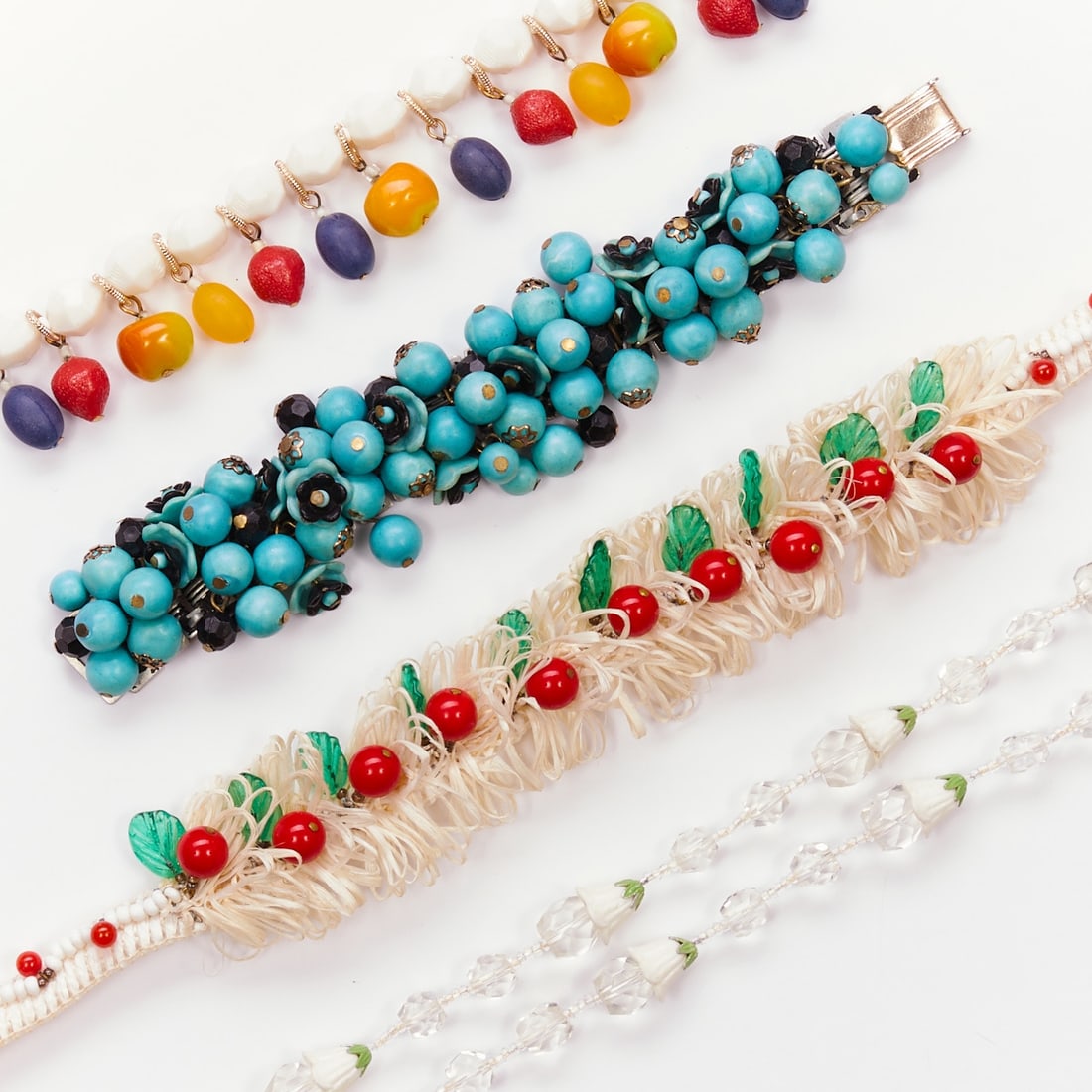 Three Vintage Pearl Necklaces and one Pearl Bracelet (1 of 2)