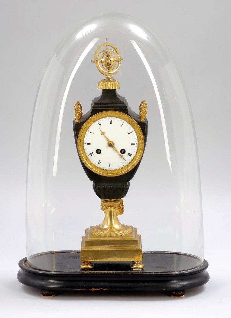 Empire Pendüle Frankreich, um 1800. Bronze, vergoldet. (1 of 1)