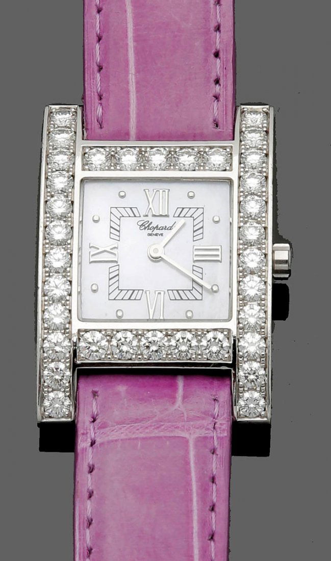 Chopard-Damenarmbanduhr mit BrillantenFa. L.-U. Chopard (1 of 3)