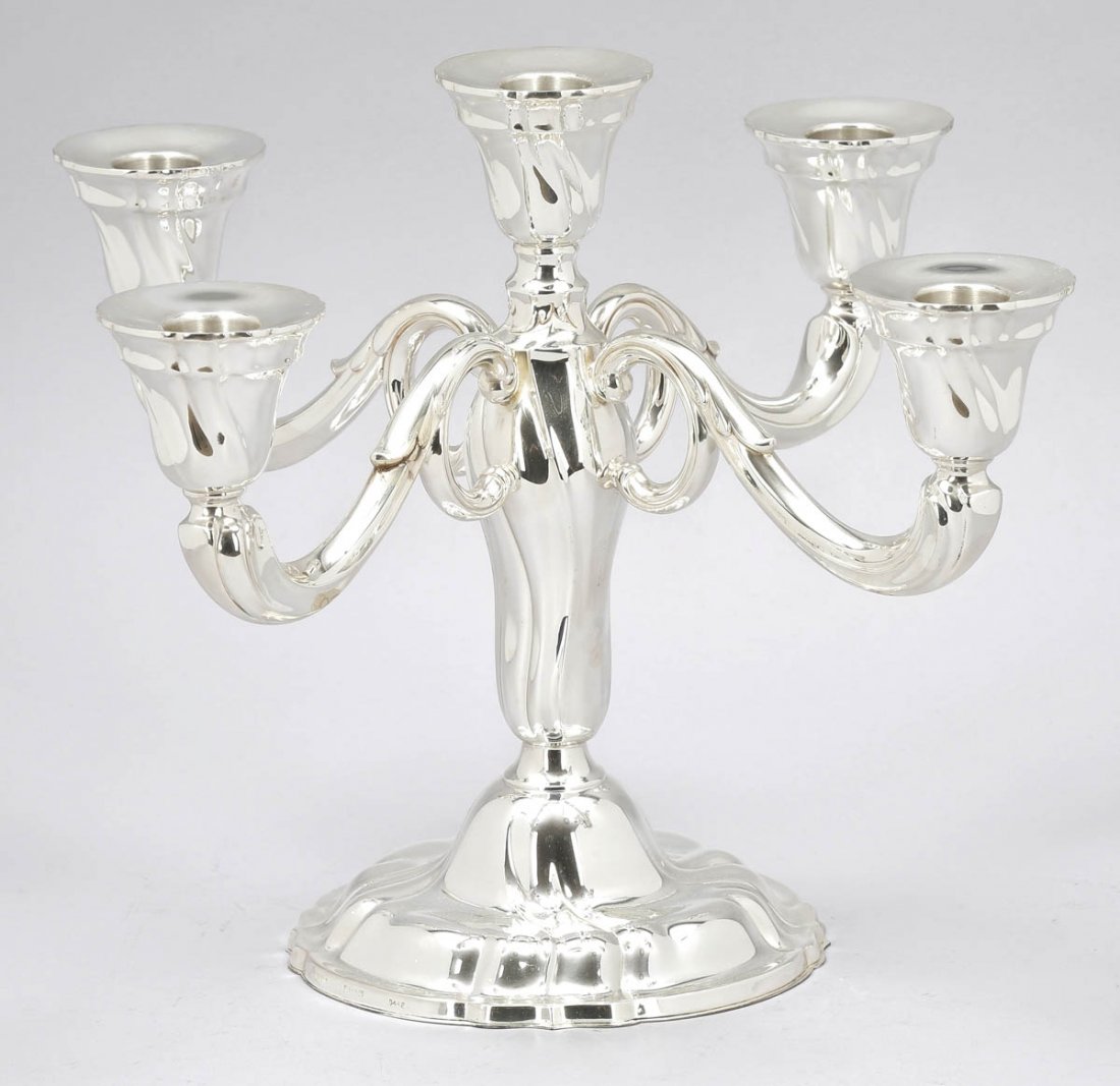 5flg. Kerzenleuchter im Dresdner Barock-Stil (1 of 1)