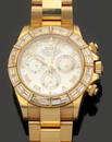 Rolex-Herrenarmbanduhr mit Baguette-Lünette F...