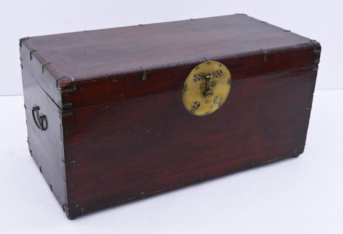 Korean Wedding Chest 12''x24.5''x12''. Small wood (1 of 2)