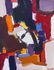 Allen Wolf (1925-2011 Washington) Untitled #32 Abstract