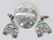 3pc Patty Fawn & Danny Dennis Northwest Coast Jewelry.
