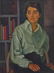 Bernard Nestor (b.1903 Washington) Female Portrait Oil