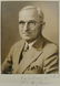 Harry S. Truman Autographed Photo 13''x9.5'' Sheet.