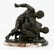 Neoclassical ''The Wrestlers'' Bronze Sculpture