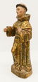 Spanish Saint Francis Gilt & Polychrome Wood Santos - 2