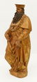 Spanish Gilt & Polychrome Wood Statue of a King - 2