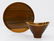 Bob Stocksdale (1913-2003 Indiana) Two Works: Turned Wo