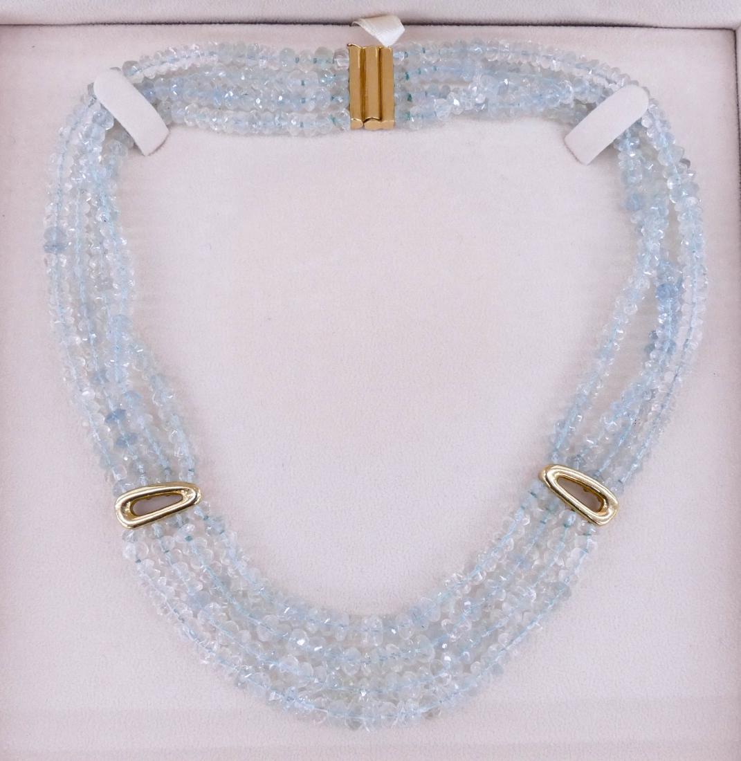 Antonini Milano 18k Gold Designer Necklace 16''x1''. (1 of 5)