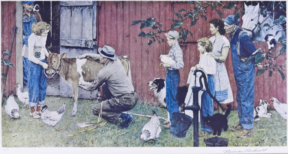 Norman Rockwell ''The County Agricultural Agent'' (1 of 2)