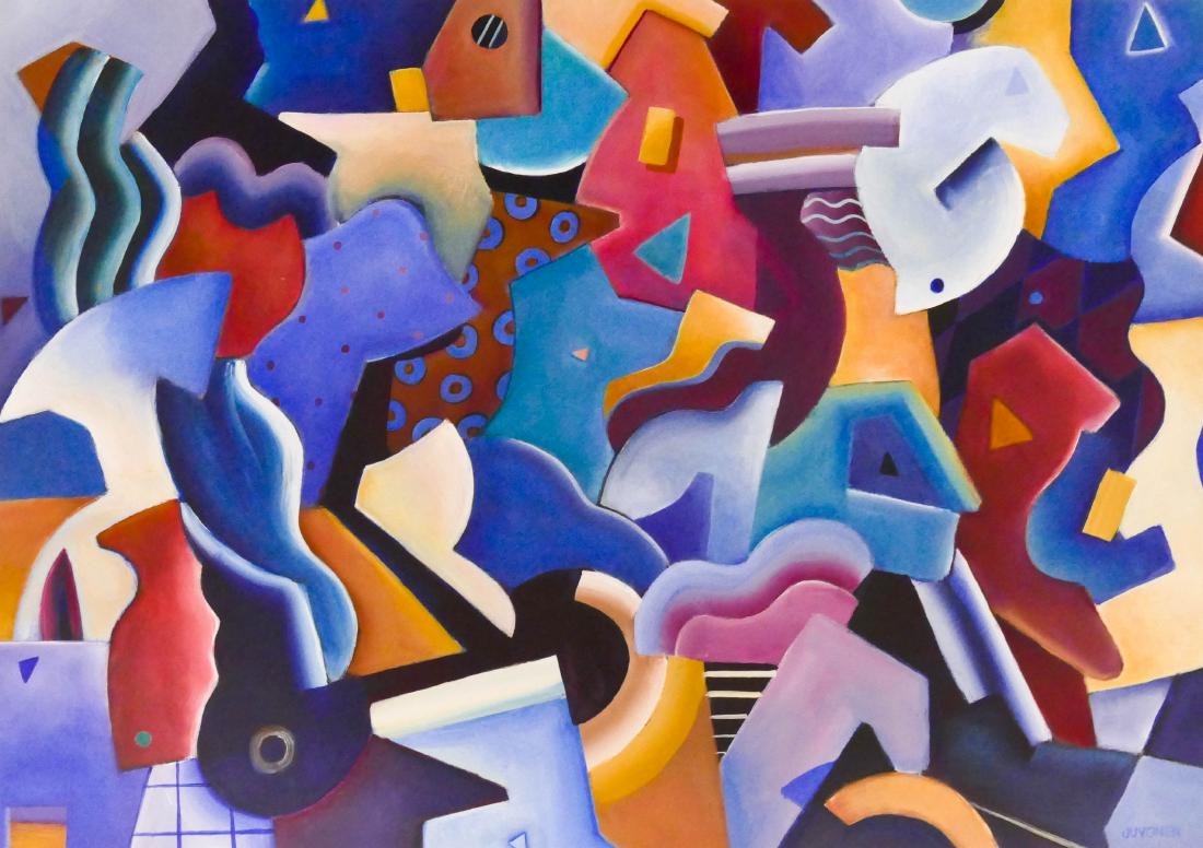 Peter Juvonen (b.1951 Washington) ''Show Time'' 1985 (1 of 3)