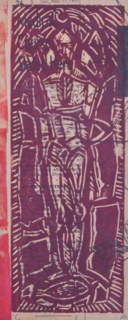 Guy Anderson (1906-1998 Washington) Untitled Figure (1 of 3)