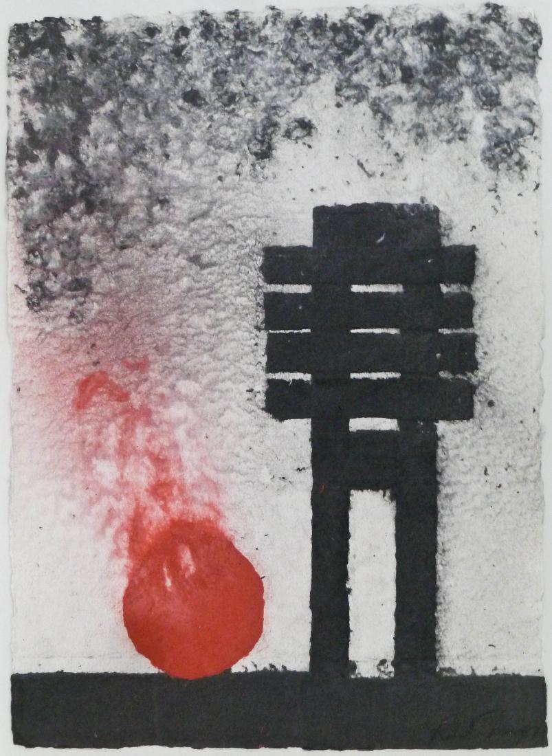 Robert Sperry (1927-1998 Washington) Untitled 1987 (1 of 2)