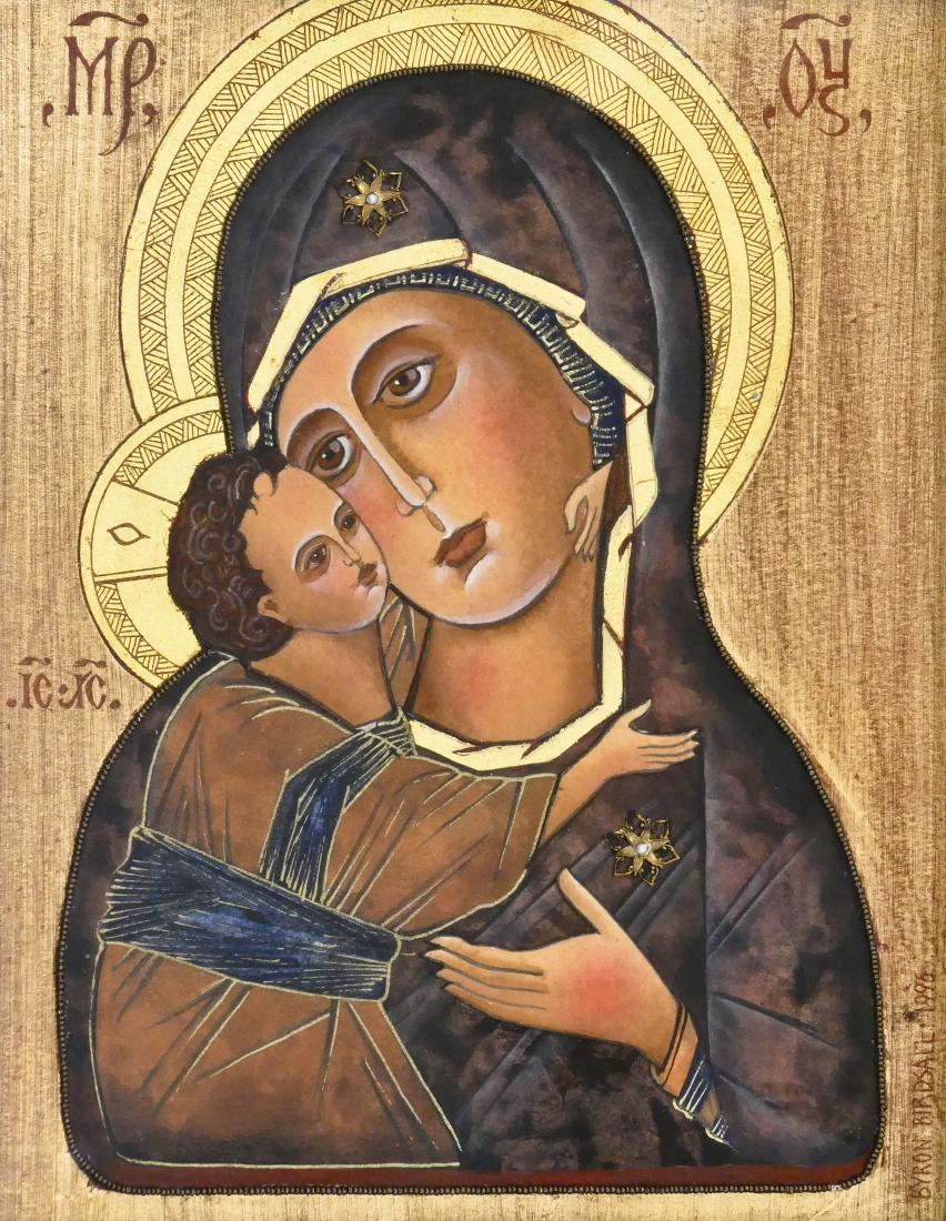 Byron Birdsall (1937-2016 Washington) ''Virgin and (1 of 2)