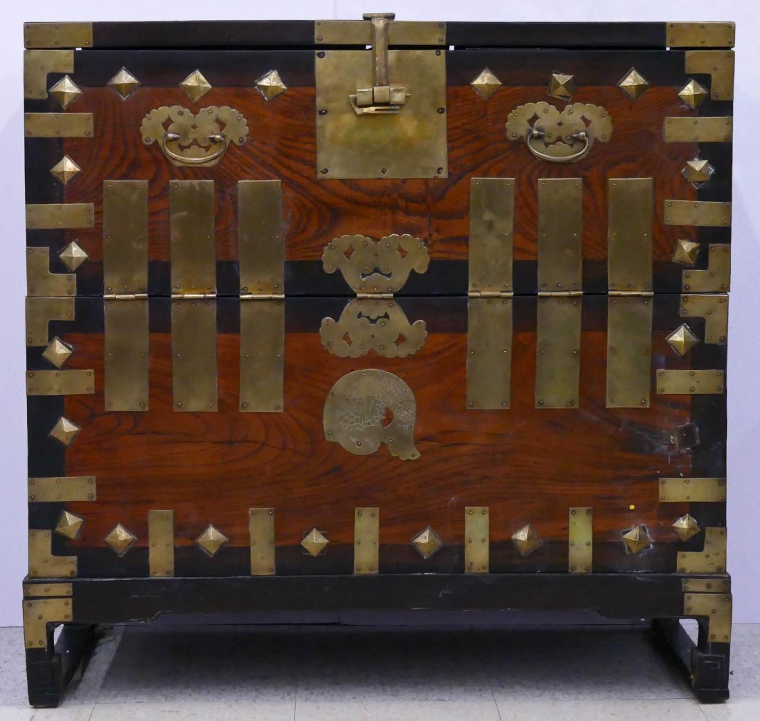 Korean Wedding Bandaji Chest 40.5''x41.5''x18''. (1 of 1)