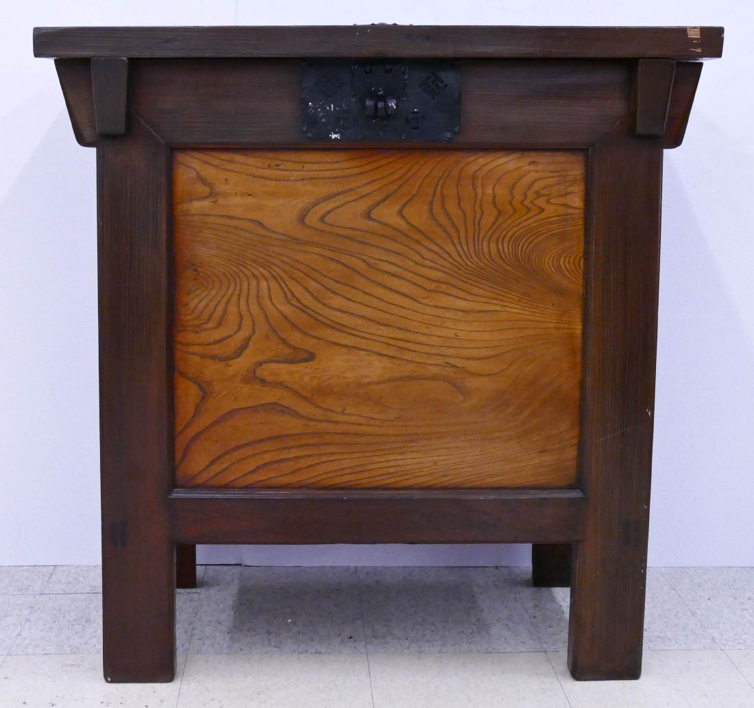 Korean Duijo Grain Storage Trunk 41''x40''x24''. Grain (1 of 1)