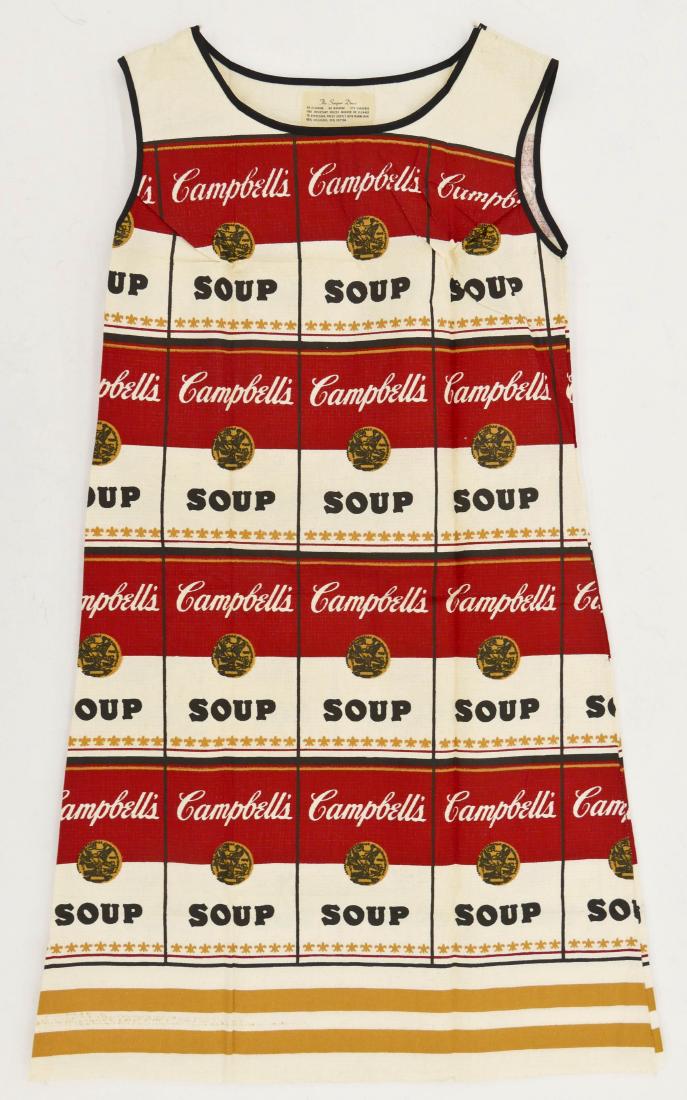 Andy Warhol ''The Souper Dress'' 1965 Screenprint on (1 of 3)