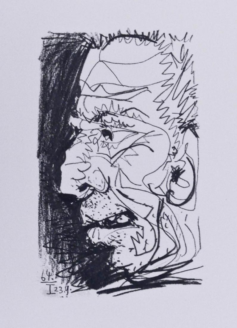 Pablo Picasso ''Le Gout du Bonheur'' 1970 Lithograph on (1 of 3)