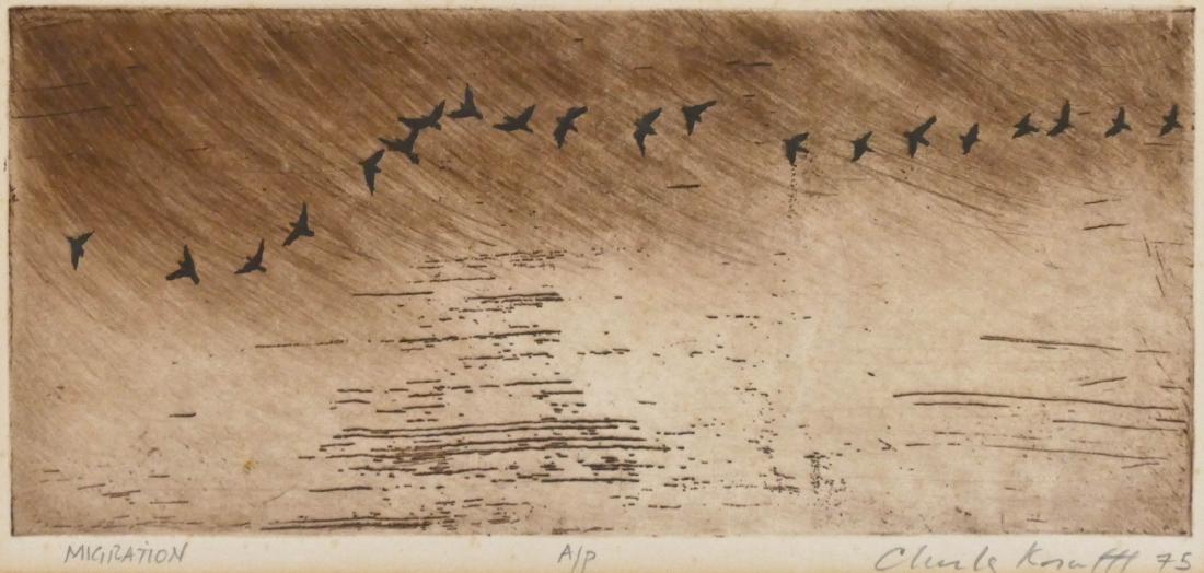 Charles Krafft (b.1947 Washington) ''Migration'' 1975 (1 of 2)