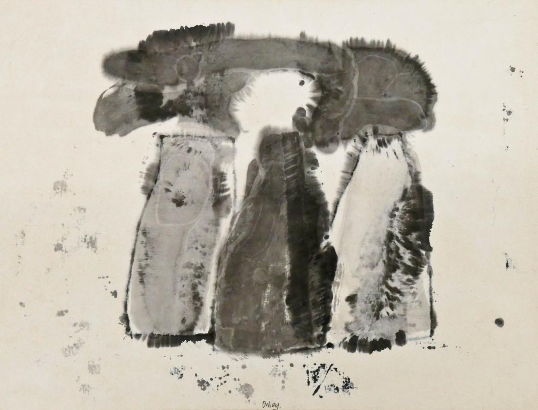 Toni Onley (1928-2004 Canadian) ''Still Life'' 1967 (1 of 2)