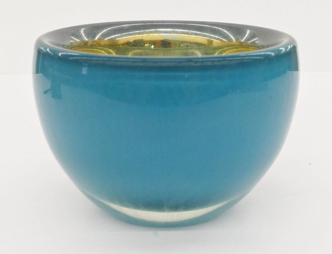 Alex Bernstein (b.1972 American) Turquoise Bowl 1997 (1 of 3)