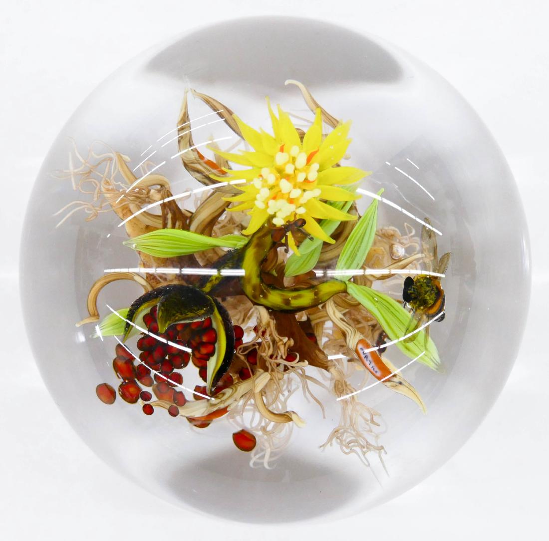 Paul Stankard (b.1943 American) ''Pineland Pickerel (1 of 3)