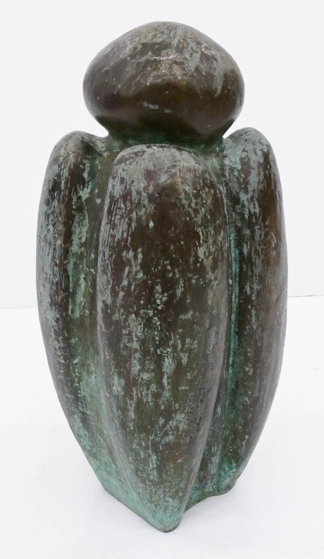 Northwest Figure Abstract Bronze Sculpture 18''x8''.  A (1 of 3)