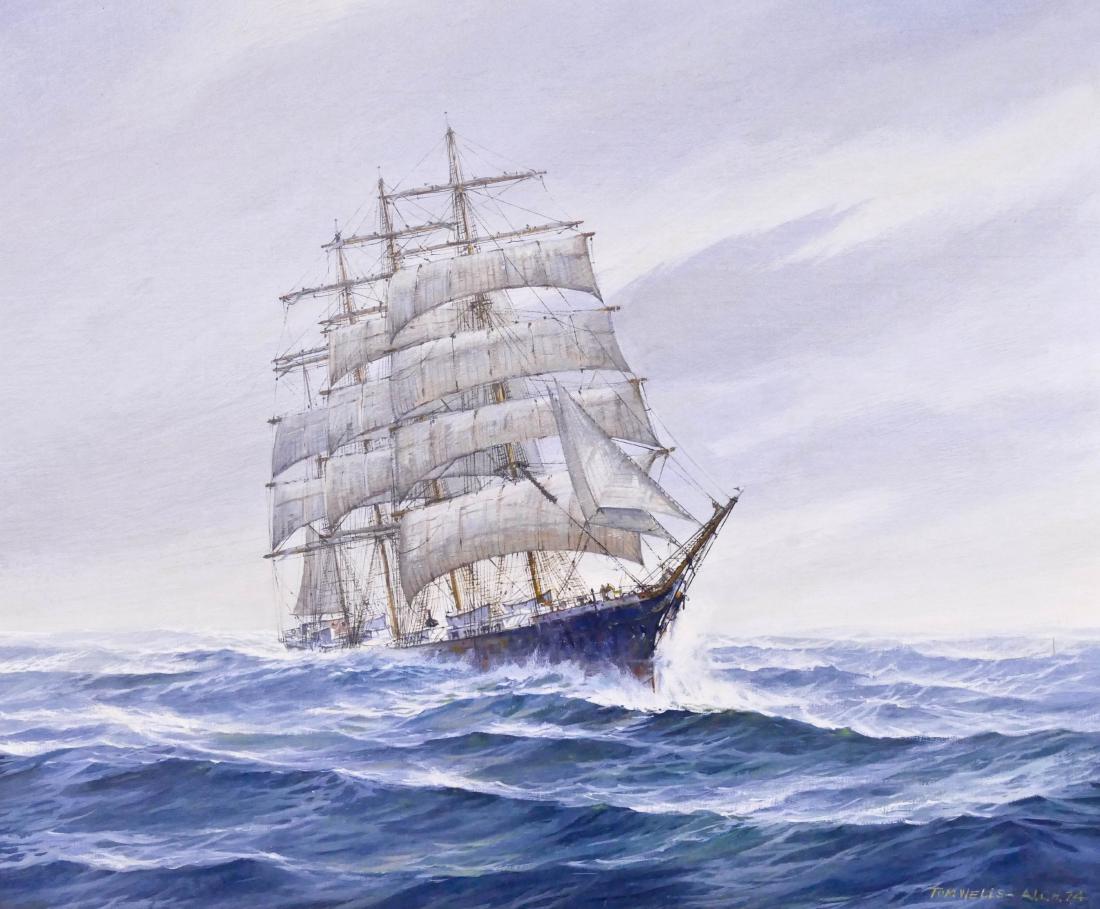 Thomas Wells (1916-2004 Washington) ''Archibald Russel (1 of 3)