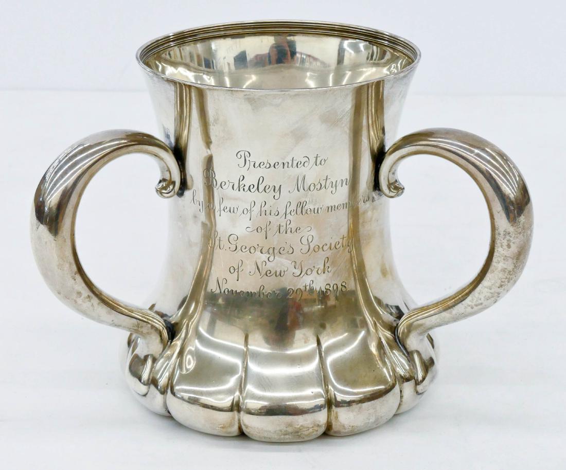 1898 Tiffany & Co. Sterling Loving Cup Trophy (1 of 4)
