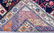 Semi Antique Caucasian Oriental Runner Rug 3'x8'. Four - 3