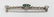 Art Deco Lady's Emerald & Diamond Bar Pin 2.25''. - 2