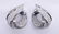 Fine Ambrosi Pair of Lady's 18k Diamond Earrings